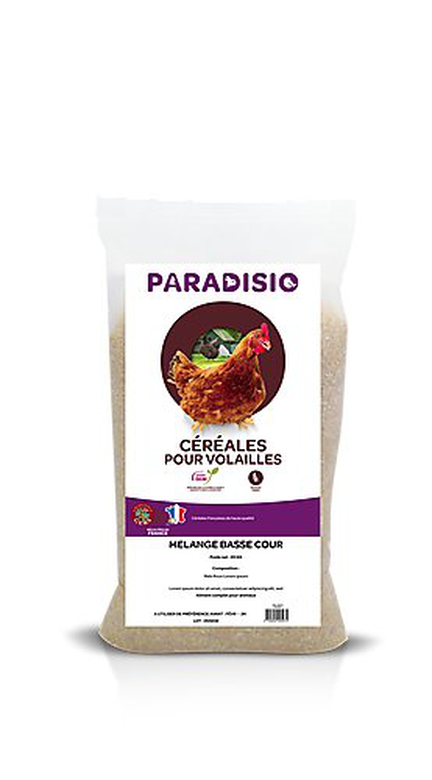 Paradisio - Mélange de Céréales pour Basse-cour - 20Kg image number null