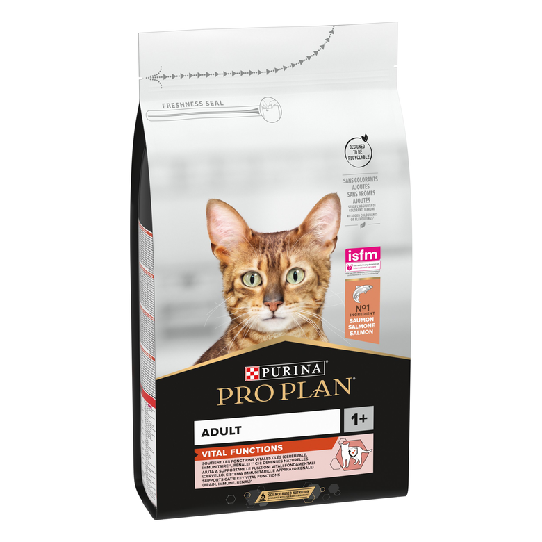 Pro Plan - Croquettes Adult au Saumon pour Chat Adulte - 1,5Kg Image numéro 2 Pro Plan - Croquettes Adult au Saumon pour Chat Adulte - 1,5Kg Image numéro 2