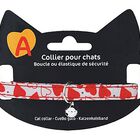 Animalis - Collier Sublime Cœur pour Chat - Rouge image number null