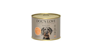 Dog's Love - Pâtée Senior Dinde Light pour Chiens - 200g