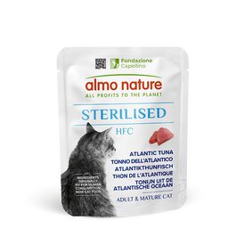 Almo Nature - Nature - Pochon HFC Sterilised Thon de l'Atlantique pour Chats - 50g