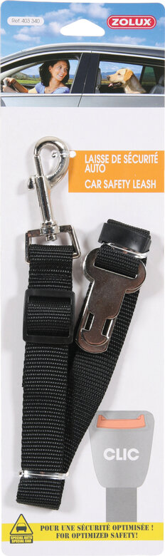 Zolux - Laisse de Sécurité Voiture pour Chien Image numéro 1 Zolux - Laisse de Sécurité Voiture pour Chien Image numéro 1