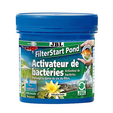 JBL - Activateur de Bactéries FilterStart Pond pour Petit Bassin - 250g