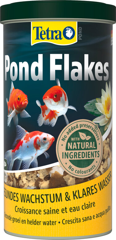 Tetra - Aliment Complet Pond Flakes en Flocons pour Poisson de Bassin - 1L image number null