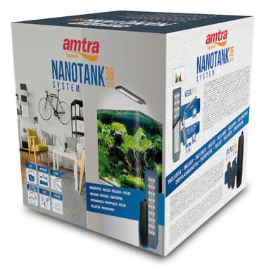 Amtra - Kit Aquarium Nanotank System 36 - 40x30x30cm