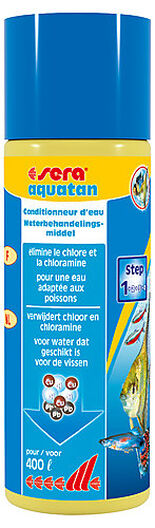 Sera - Conditionneur d'Eau Aquatan pour Aquarium - 100ml image number null