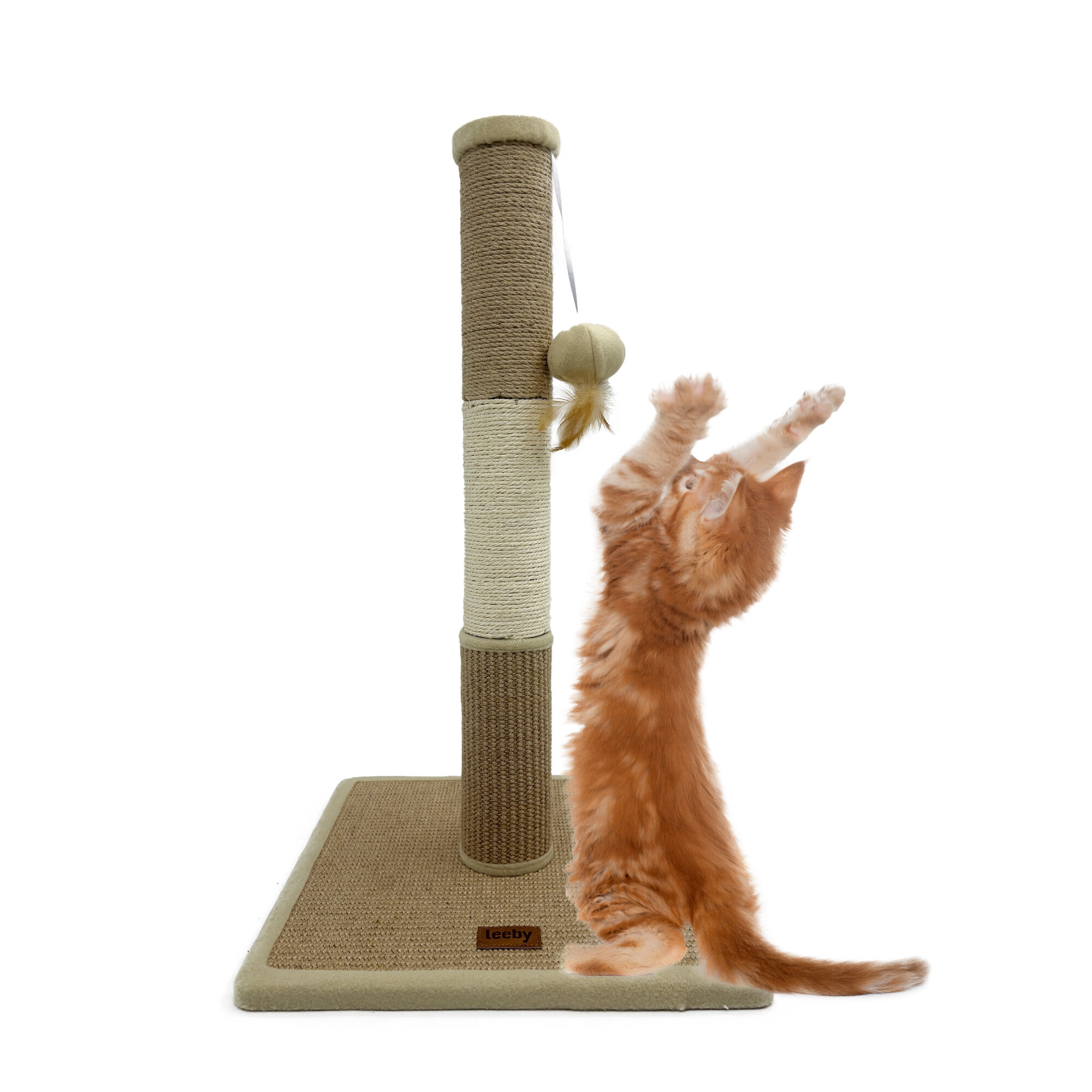 Leeby - Poteau &agrave; Griffoir Mimi pour Chats - 68cm Image num&eacute;ro 1