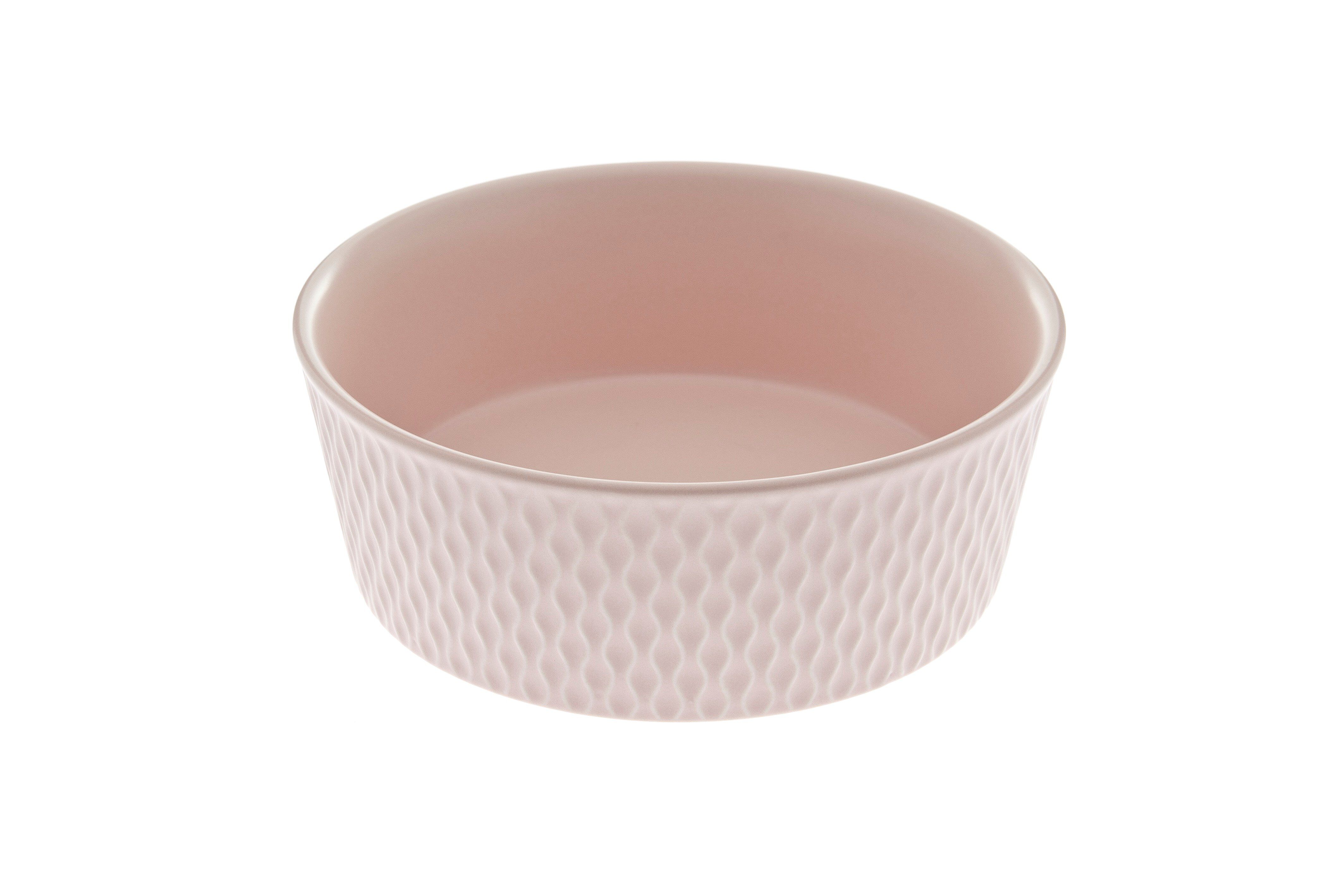 Ferribiella - Bol Porcelaine Galatea Rose pour Chiens - 600ml Image num&eacute;ro 1
