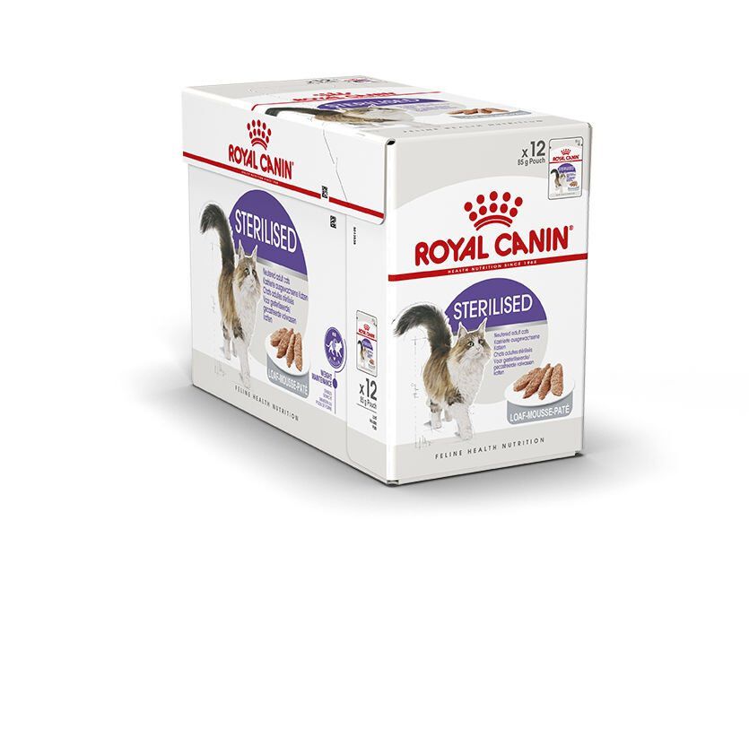 Royal Canin - Sachets Sterilised en Mousse pour Chat - 12x85g Image num&eacute;ro 1