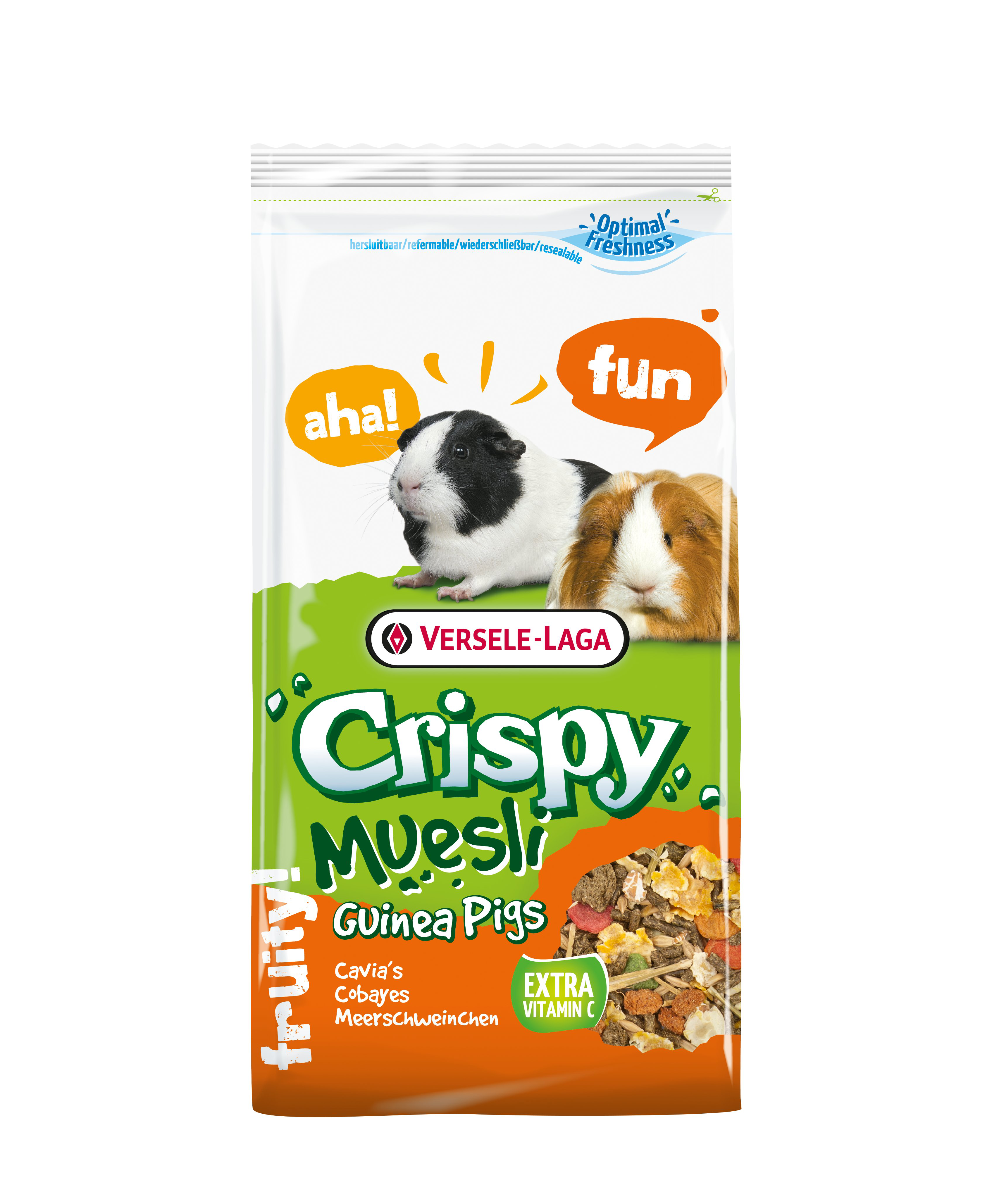 Versele Laga - M&eacute;lange Crispy Muesli Cochon d'Inde - 2,75kg Image num&eacute;ro 1