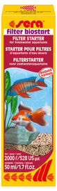 Sera - Starter Filter Biostart pour Filtres d'Aquarium d'Eau Douce - 50ml