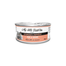My Little Festin  - P&acirc;t&eacute;e en Sauce App&eacute;tit Thon & Homard pour Chats - 80g