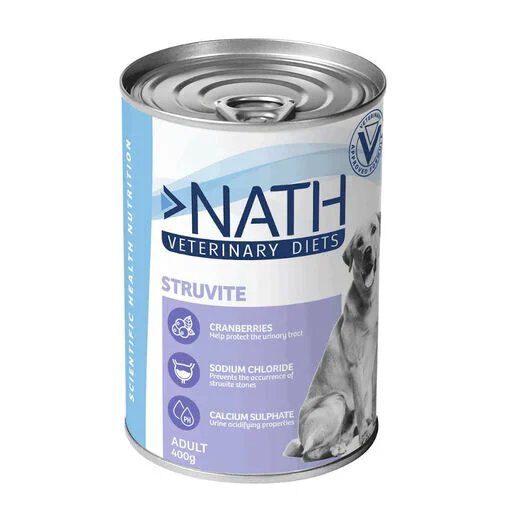 Nath Veterinary Diet - Aliment humide Struvite pour Chien - 400G Image num&eacute;ro 1