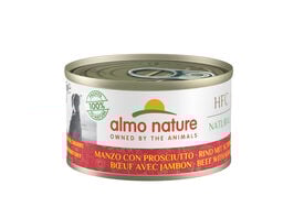Almo Nature - Pâtée en Boîte HFC Bœuf Jambon pour Chien