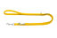 Hunter - Laisse Amalfi en Similicuir 1,5x200cm - Jaune Indicateur image numéro 1
