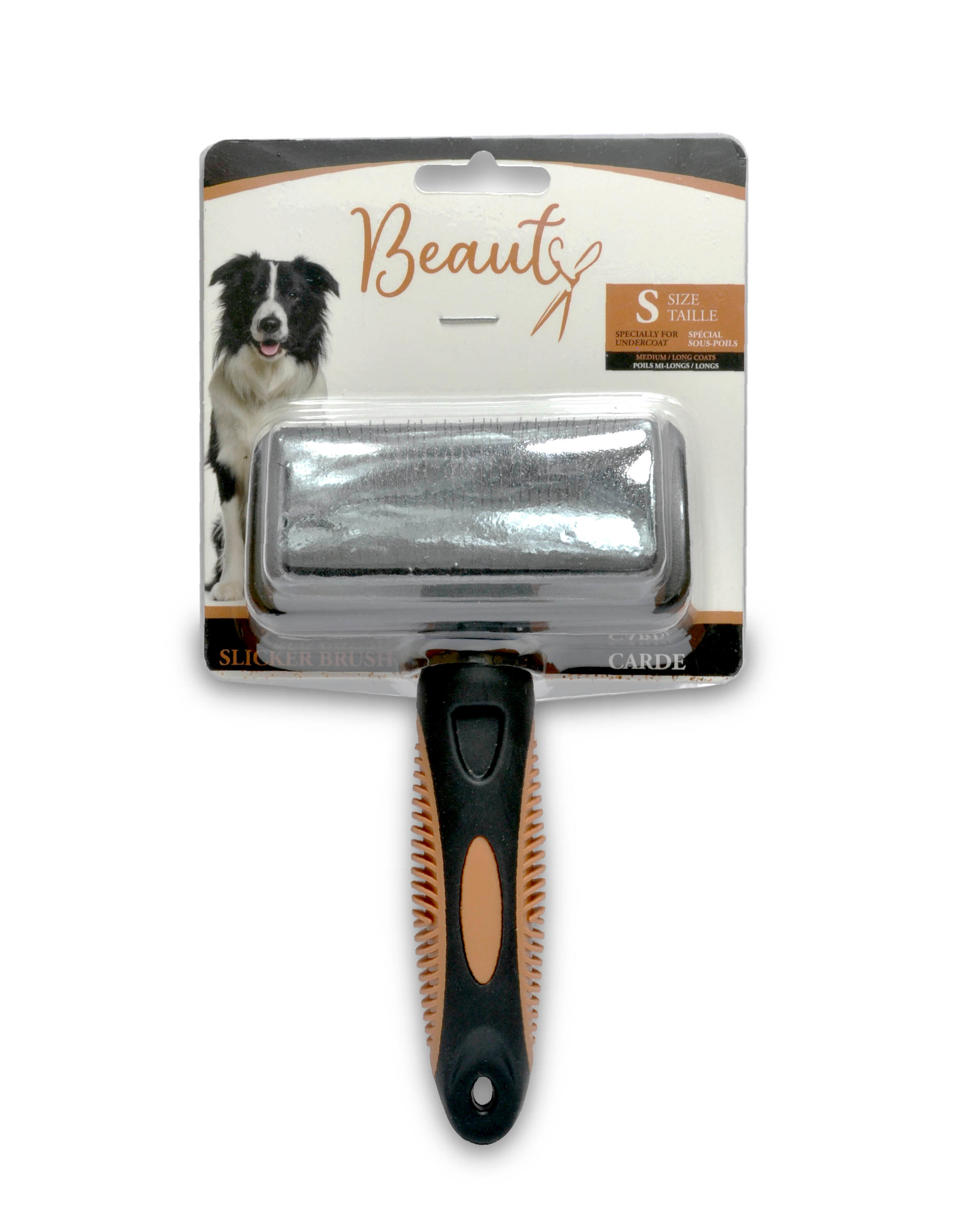 Beauty - Brosse Carde pour Chien - S Image num&eacute;ro 2