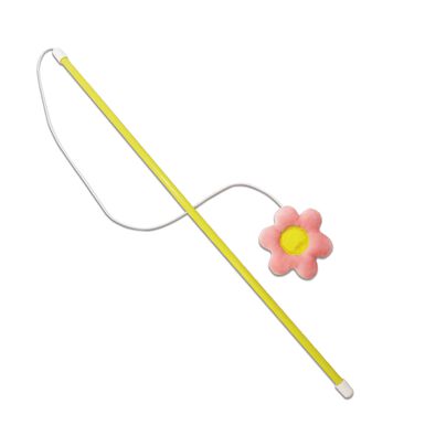 Croci - Canne à Pêche Flowers pour Chats - 46cm