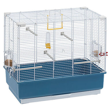 Ferplast - Cage Piano 4 pour Oiseaux - Bleu