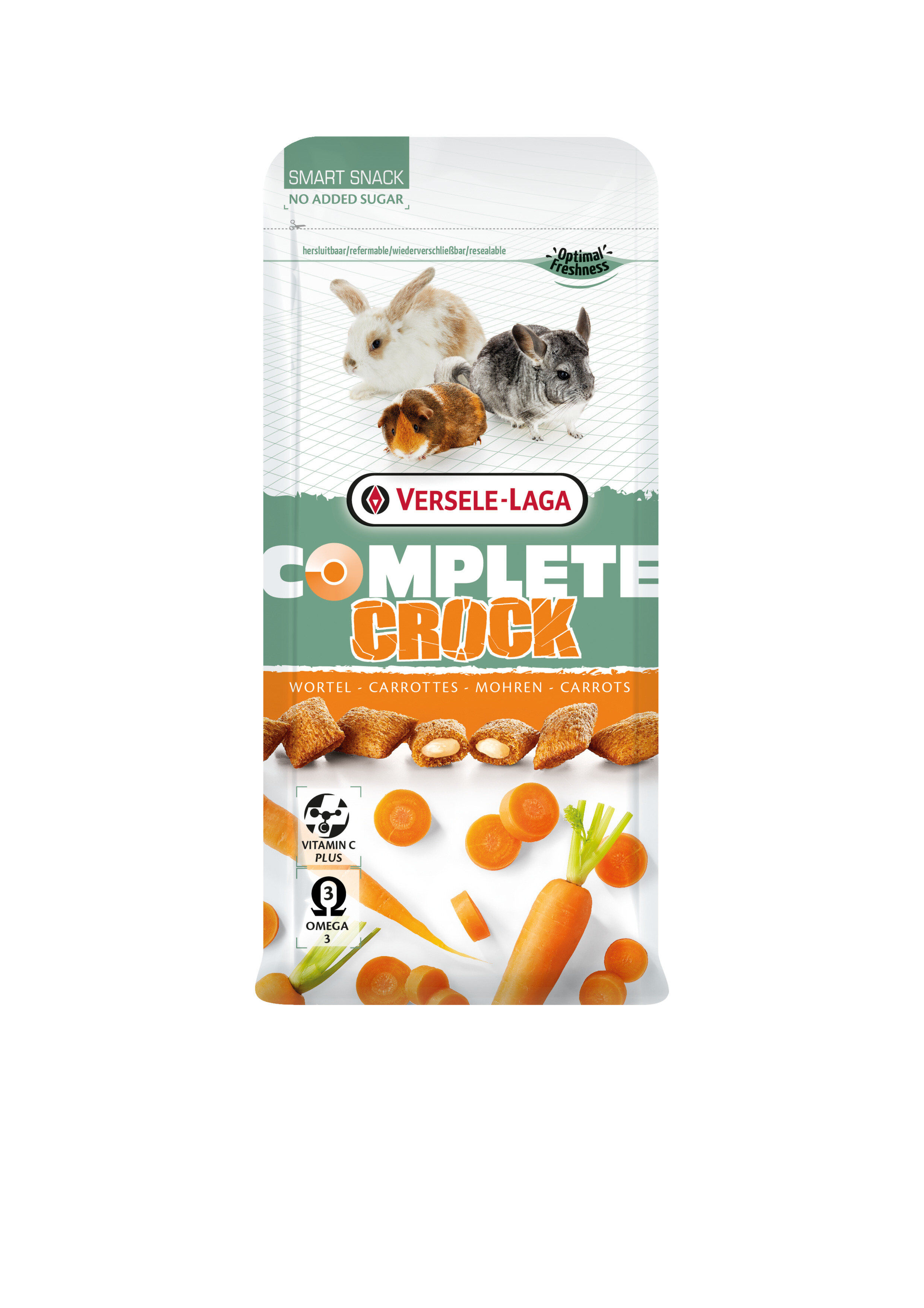 Versele Laga - Friandises Complete Crock &agrave; la Carotte pour Rongeur - 50g Image num&eacute;ro 1