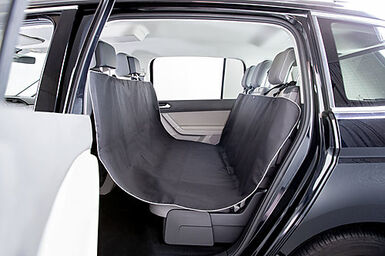 Trixie - Couverture pour sièges de voiture, 1,45 × 1,60 m, noir