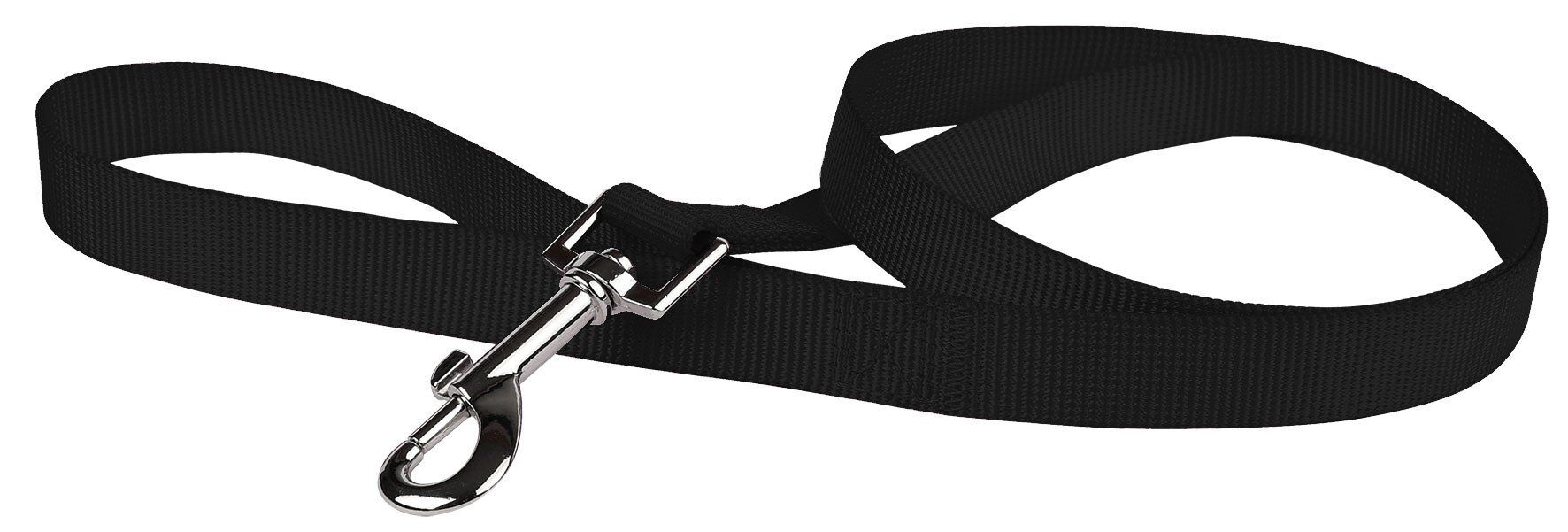 Animalis - Laisse Basic Noir pour Chien - 12mm et 120cm Image num&eacute;ro 1