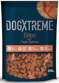 DogXtreme - Friandises BITES avec Saumon Frais pour Chiens - 200g