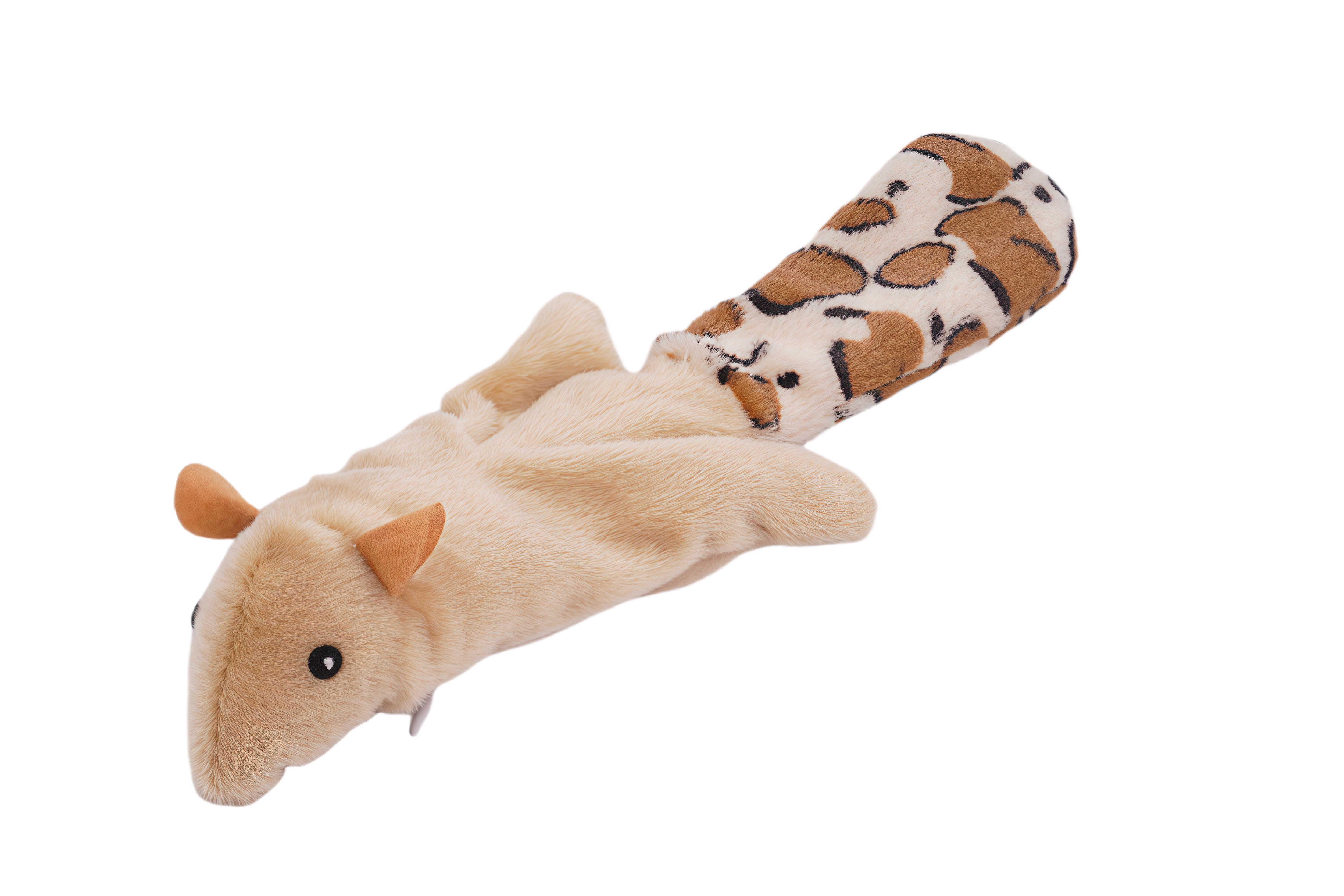 Tootoy! - Jouet Peluche Skinneeez Ecureuil Interactif - Beige Image num&eacute;ro 1