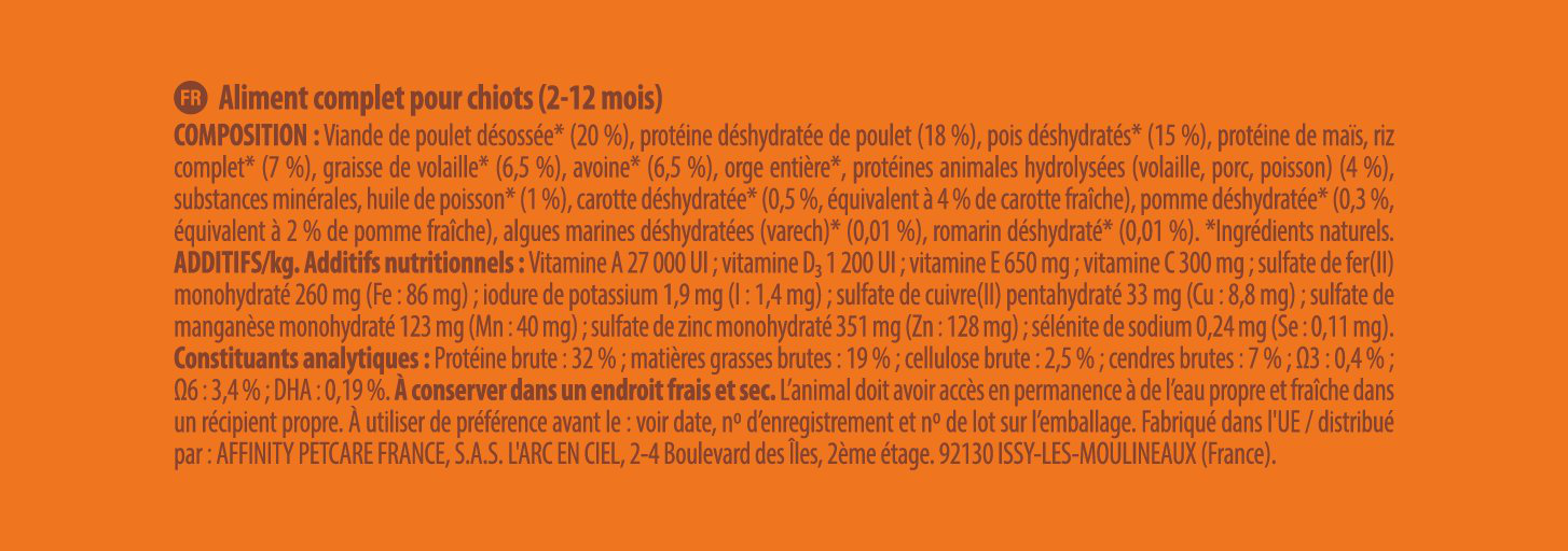 Nature's Variety - Croquettes Healthy Grains Puppy Au Poulet Pour Chiens - 3kg Image num&eacute;ro 3