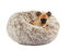 Bobby - Coussin Donut Poilu Taupe pour Chien - M Indicateur image numéro 1