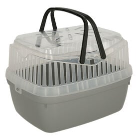 Kerbl - Box De Transport Portobello Gris/Transparent - 30x23x23cm