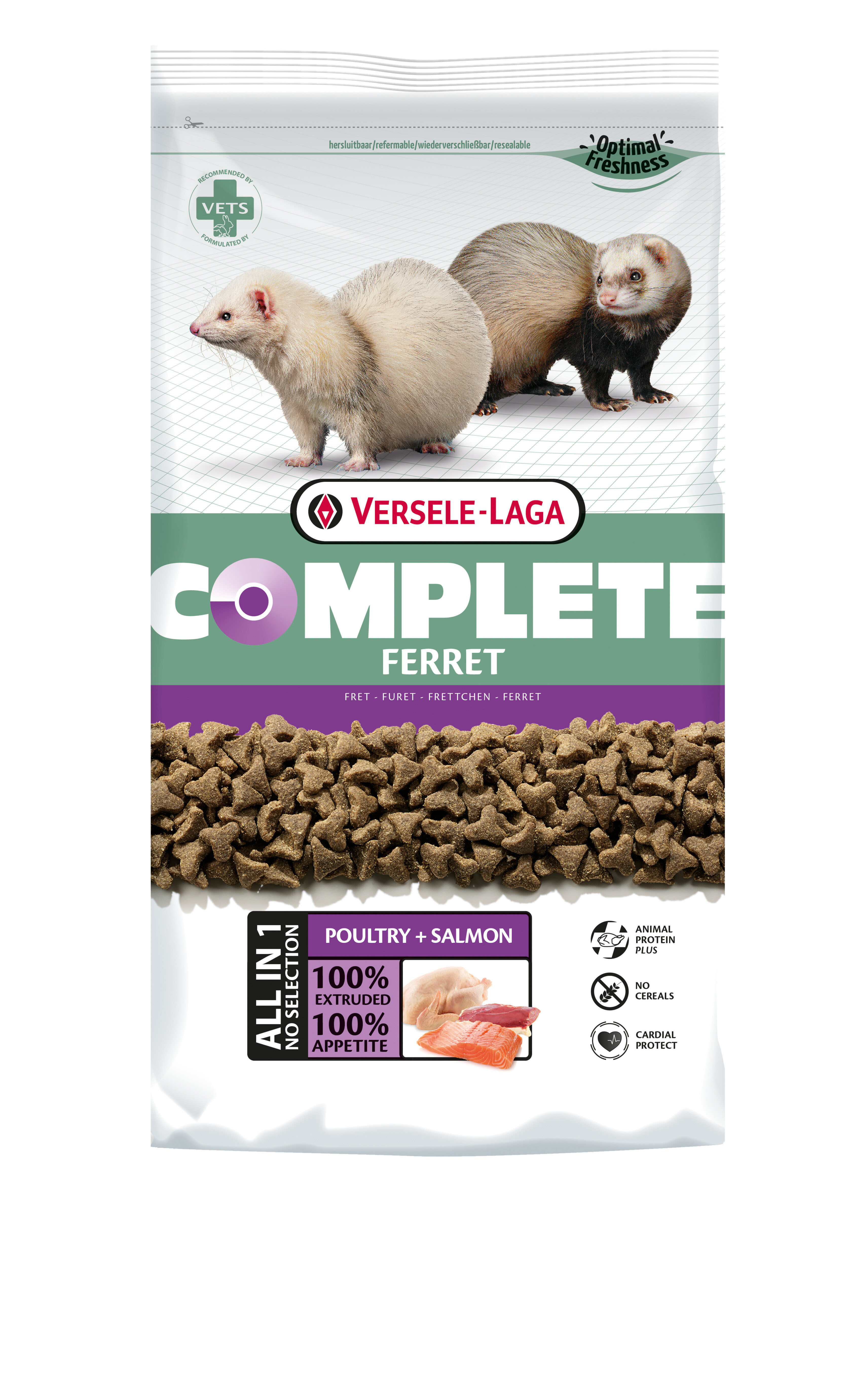 Versele Laga - Alimentation Complete Ferret au Saumon et Poulet pour Furet - 2,5Kg Image num&eacute;ro 1