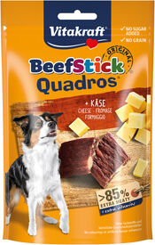 Vitakraft - Friandise Beef-Stick Quadros Viande et Fromage pour Chien - 70g