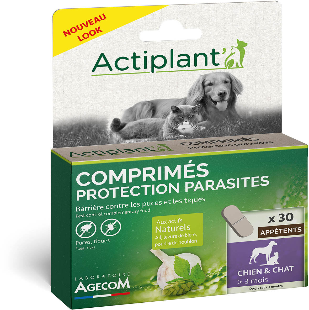 Essentiel - Comprim&eacute;s Protection Parasites pour Chien et Chat - x30 Image num&eacute;ro 1