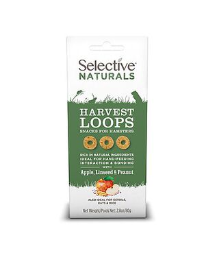Supreme Science - Selective Naturals Harvest Loops pour Rongeurs - 80g