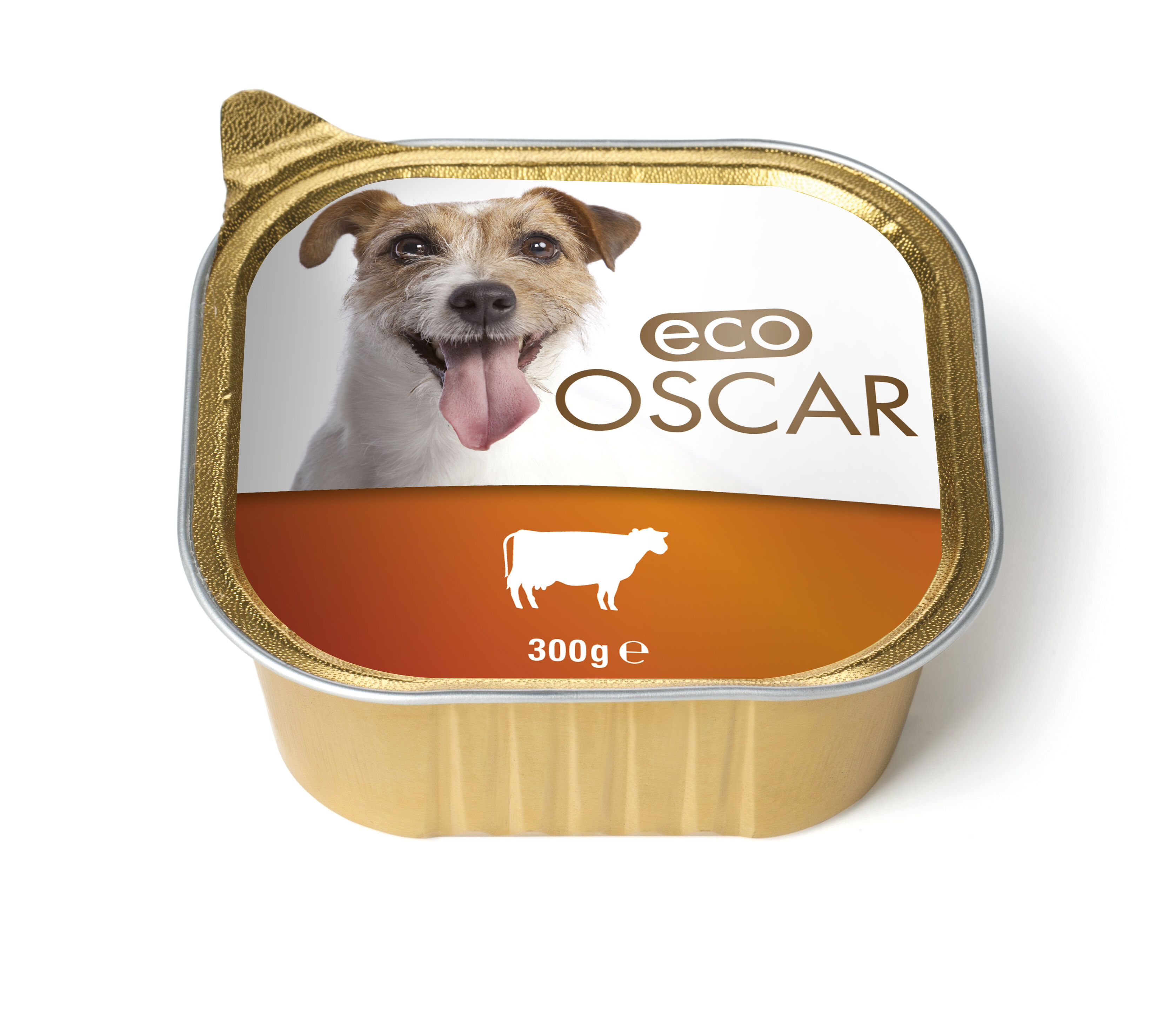 Eco Oscar - Terrine au B&oelig;uf pour Chiens - 300g Image num&eacute;ro 1