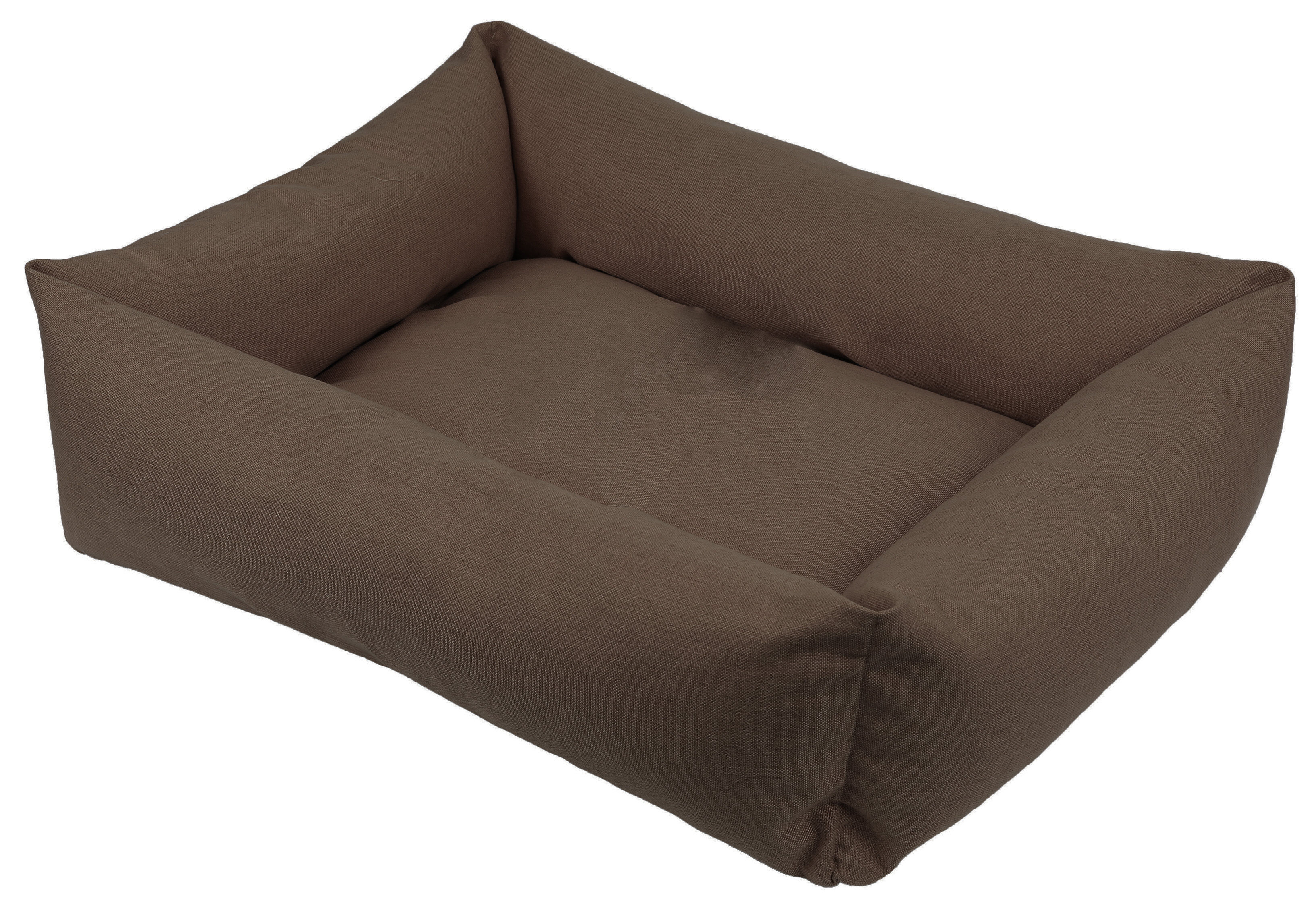 Wouapy - Sofa &agrave; M&eacute;moire de Forme Marron pour Chiens Image num&eacute;ro 1