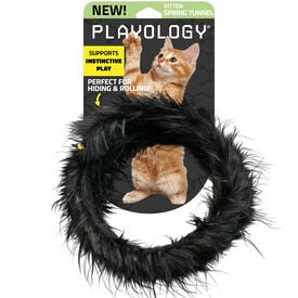 Playology - Jouet Tunnel Pelucheux pour Chats - 29,8cm