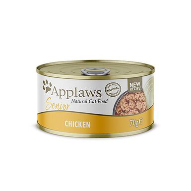 Applaws - Pâtée en Boîte au Poulet pour Chat Senior - 70g