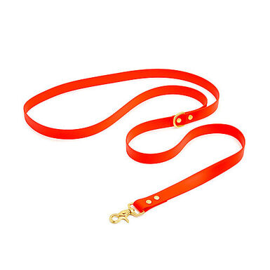 Pop Dog - Laisse Bandoulière Foufou Orange pour Chien - M/L