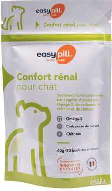 Osalia - Complément Easypill Confort Renal pour Chats - 60g