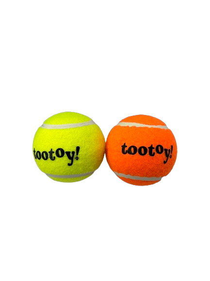 Tootoy! - Balle Tennis Sonore x6 Image num&eacute;ro 2
