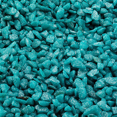 Aquadella - Graviers Glamour Stone Turquoise pour Aquarium - 2Kg