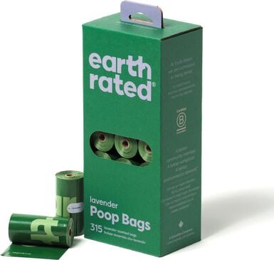 Earth Rated -   Sac Propreté Eco-Friendly Lavande - 21x15 sacs