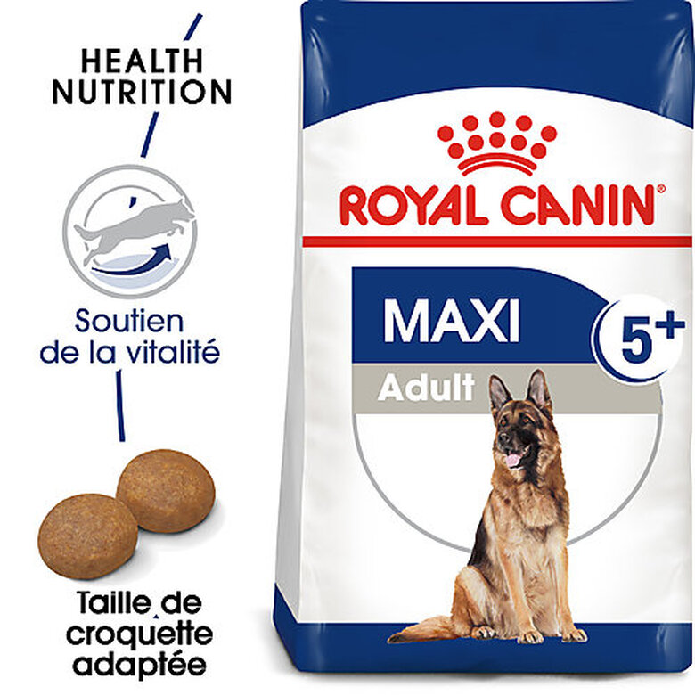 Royal Canin - Croquettes Maxi Adult 5+ pour Grand Chien - 4Kg image number null