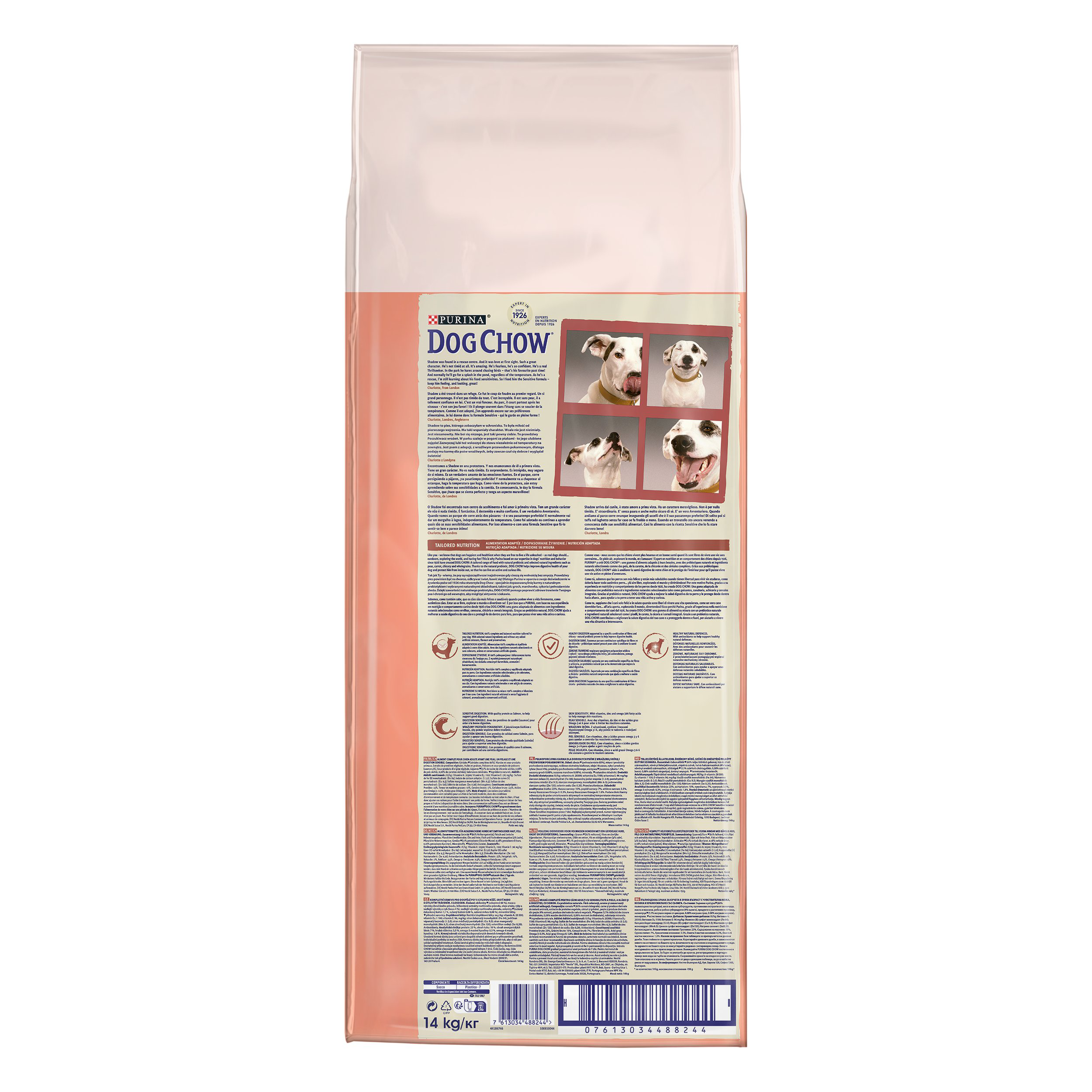 Dog Chow - Croquettes Sensitive au Saumon pour Chien - 14Kg Image num&eacute;ro 4