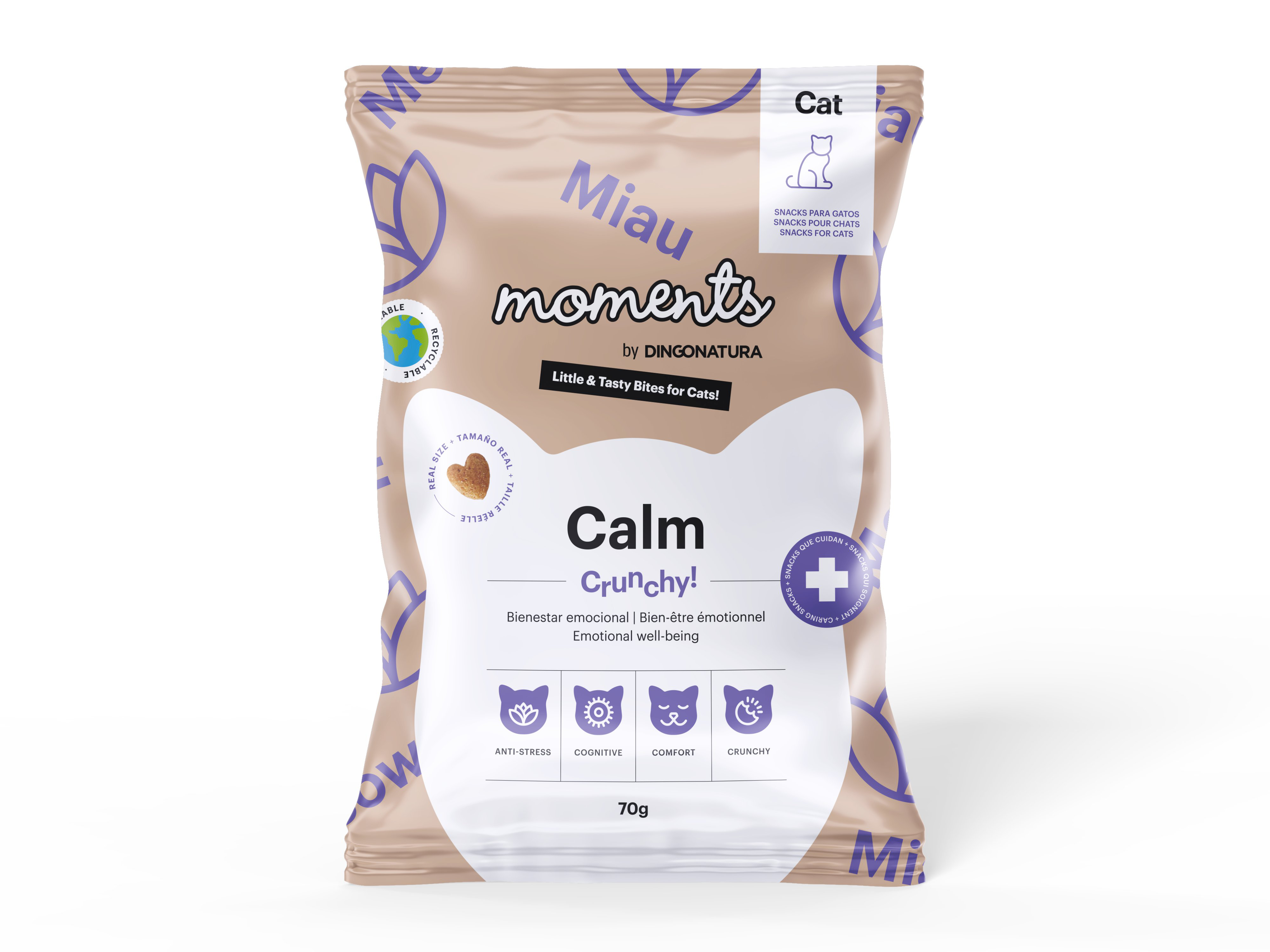 Moments - Friandises Calm Crunchy pour chats - 70g Image num&eacute;ro 1