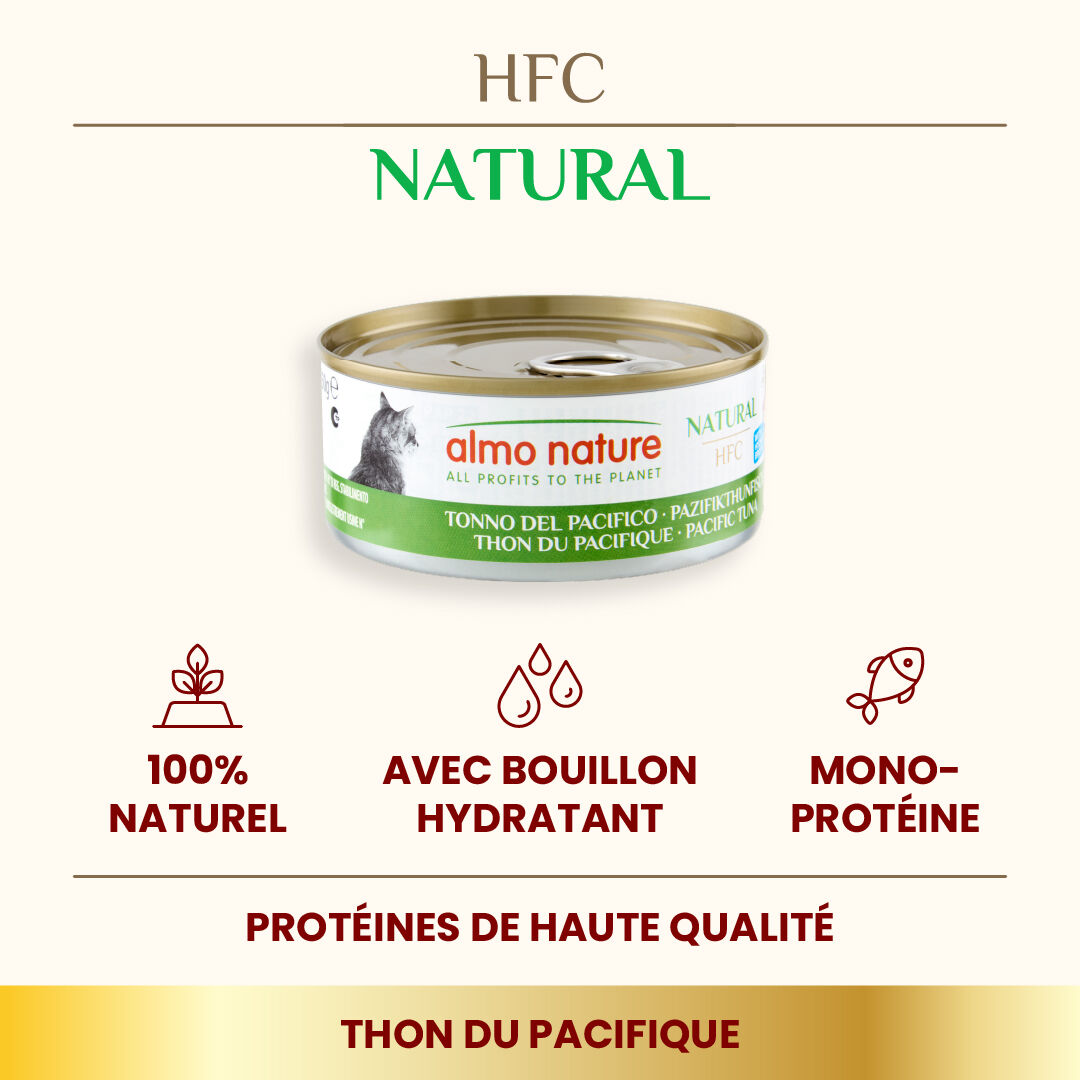 Almo Nature - P&acirc;t&eacute;e Hfc Natural Thon Du Pacifique - 150g Image num&eacute;ro 2