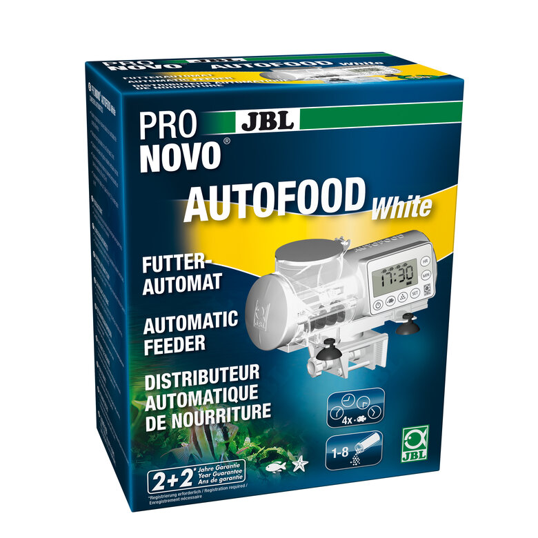 JBL - Distributeur Automatique Pronovo pour Poissons - Blanc Image numéro 1 JBL - Distributeur Automatique Pronovo pour Poissons - Blanc Image numéro 1