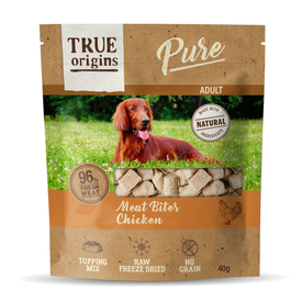 True Origins Pure - Friandises au Poulet pour Chien Adulte - 40g
