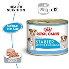 Royal Canin - Boîte Starter Mousse Mother & Babydog en Patée pour Chien - 195g image number null